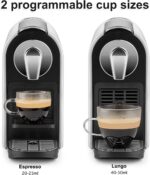 Espresso Pod Machine for Home, Capsule Coffee Maker for NS Original Pods, 20 Bar High Pressure Pump, 22oz Removable Water Tank, Adjustable Cup Tray, 1350W - Image 4