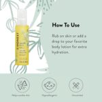 The Honest Company Fragrance Free Moisturizing Body Oil | Nourish + Soothe Baby's Skin | Plant-Based, Hypoallergenic, Vegan | 4.0 fl oz - Image 4