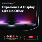 VITURE Pro XR/AR Glasses, 135" 120Hz 1000Nits Display, Harman Audio, Myopia Adjustments, Electrochromic Film, for iPhone 17/16/15/Android/Mac/PC/Steam Deck, First-Ever XR Experience for Switch 2 - Image 4