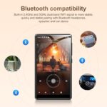 96GB MP3 Player with Bluetooth and WiFi, MP4 Music Player with 5-inch Touch Screen, Spotify, Audible, Amazon Music, Deezer,Built-in Speaker, FM Radio,Android 13.0, up to 1TB Black - Image 7