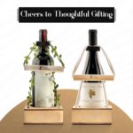 Personalized Gifts Box For Versatile Use | Wine Bar Gift For Celebration, Occasion and Special Moments | Personalization Visual In Leaf Design - Congratulations - Image 9
