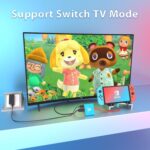 Switch Dock Switch Docking Station for Nintendo, Portable Switch TV Adapter Support 4K/60HZ Switch TV Dock Mode Compatible Steam Deck/Switch OLED, Switch Travel Dock with HDMI2.0 USB3.0 Port - Image 4