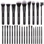 DUcare Professional Makeup Brushes Set 27Pcs Makeup Brush Set Premium Synthetic Kabuki Foundation Blending Face Powder Blush Concealers Eye Shadows Brushes - Image 10