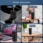 Car Fragrance diffusers, Air fresheners,USB-Powered Mini Ultrasonic Mist Humidifier Oil Diffuser for Vehicle - Image 3