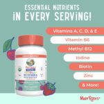MaryRuth Organics Toddler Multivitamin Gummies + Postbiotics | USDA Organic | Vitamins for Kids Ages 2+ | Immune Support | Vitamin C | Vitamin D3 | Vitamin A | Zinc | Vegan | Non-GMO | 60 Servings - Image 8