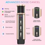 ZealSound Studio Recording Microphone, Condenser Broadcast Microphone w/Stand Built-in Sound Card Echo Recording Karaoke Singing for Phone Computer PC Garageband Smule Live Stream & YouTube (Gold) - Image 4
