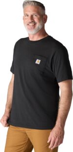 Carhartt Men's Loose Fit Heavyweight Short-Sleeve Pocket T-Shirt (Also Available in Big & Tall) - Image 6
