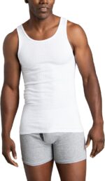 Fruit of the Loom Men's Sleeveless Tag Free Moisture Wicking Tank A-Shirt - Image 3