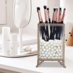 MSQ Eye Makeup Brushes 12pcs Rose Gold Eyeshadow Makeup Brushes Set with Soft Synthetic Hairs & Real Wood Handle for Eyeshadow, Eyebrow, Eyeliner, Blending(without bag) - Image 7