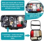Nurse Rolling Medical Duffle Bag Work Nursing School College Student Must Have Clinical Home Health Cna Nr Gifts Carry On Bag with Wheels Doctor Emt Ems Healthcare Equipment Homecare Physician (Black) - Image 5