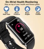 Smart Watch Fitness Tracker with Sleep Monitor Step Calorie Counter Pedometer IP68 Waterproof - Image 5