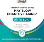 Centrum Silver Women's Multivitamin for Women 50 Plus, Multivitamin/Multimineral Supplement with Vitamin D3, B Vitamins, Non-GMO Ingredients, Supports memory and cognition in older adults - 65 Ct - Image 5