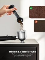 KEENSTAR 3.5Bar Espresso Machine with Milk Frother, 800W Compact Espresso and Cappuccino Machine with Preheating Function, 4 Cup Espresso Maker for Cappuccino or Latte, Gift for Coffee Lover - Image 6