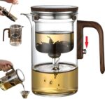 Enchanti Tea Pot, Creative Witchcraft Magic Glass Teapot, Detachable Loose Tea Glass Tea Infuser, Ideal for Tea Steeper -20oz (approx. 600 ml) - Image 2
