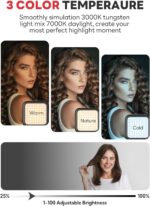 Smartphone Video Vlogging Kit Metal Microphone Light Tiktok YouTube Podcast Equipment for iPhone 15/14/13 Mini/Pro/Max, Android Smartphone (V-Master) - Image 6