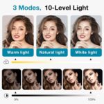 InnoGear Video Conference Light, On-Camera Video Lights for Monitor Desk LED Streaming Lighting with Remote and Touch Control Selfie Zoom Lighting for Computer Webcam Laptop Podcast, Recording - Image 3