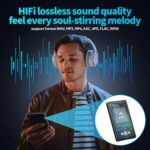 MP3 Player 64GB with Bluetooth and WiFi, HiFi Lossless Sound 5” 1080P Full Touch Screen HD Video MP4 Player with Spotify, Pandora, Amazon Music, Support Download Android APP, Up to 512GB, Black - Image 4
