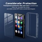 160GB MP3 Player with Bluetooth and WiFi,Diofox mp3&mp4 Player with Spotify,Pandora,Amazon Music,4" Touch Screen Android MP4 MP3 Player for Kids with Libby,Audible,Spotify Kids(Black) - Image 10