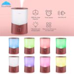 BlueHills Premium 3000 ML XL Essential Oil Diffuser Aroma Humidifier 3 Liter Big 3L Capacity Huge Size Plant Baby Living Room Home Decor Aromatherapy Diffuser for Large Room Dark Wood Grain 3L-K3 - Image 7