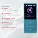 MP3 Player 32GB with Speaker Earphone Portable Mini Light Blue Music Player Support Voice Recorder E-Book 1.8 inch HD Screen Support up to 128GB - Image 3