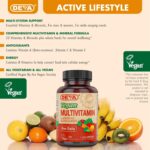 DEVA Vegan Multivitamin & Mineral Supplement with Iron 2-Pack, Spirulina, Chlorella, Ashwagandha, Broccoli & More, 90 Coated Tablets Each - Image 8