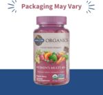 Garden of Life Organics Women 40+ Gummy Vitamins - Berry - Certified Organic, Non-GMO, Vegan, Kosher Complete Multi - Methyl B12, C & D3 - Gluten, Soy & Dairy Free, 120 Real Fruit Gummies - Image 3