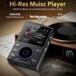 Diyeeni MP3 Player with Bluetooth5.4, 16GB HiFi MP3 Player with 2.4in Screen, DSD FLAC Lossless Playback, MP4 Players Music Players, Support up to 256GB Expansion Card - Image 4
