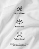 True Classic Mens T-Shirts – Short Sleeve Crew Neck T Shirts for Man, Cotton Blend Plain Novelty Men's T-Shirts - Image 7