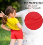 15 Pack Girls Dance Shorts, Bike Shorts for Toddlers, Biker Cartwheel Under Dress Multicolor Girls Clothes - Image 4