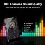MP3 Player with Bluetooth and WiFi, 3GB RAM 32GB ROM, 4" Touch Screen, Parental Control, GMS, Android MP4 Player Compatible with Spotify, Audible, Music, FM, E-Book, Educational, Games - Image 7