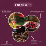 Colonial Candle Fine Merlot Scented Candle Jar, Highly Fragranced Candles for Home Scented, Mottled Wax Candle, 2 Wick, 8 oz - Made in The USA - Image 3