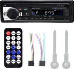 4 x 60W Car Radio Stereo Bluetooth MP5 Player Single Din Dual USB Hands- Car Stereo Support MP3/MP5/USB LCD Display with Remote Control for, Finder and Surroundings - Image 2
