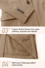FARVALUE Womens Spring Casual Blazers Long Sleeve Notch Lapel Work Office Fall Blazer Jackets with Pockets - Image 8