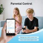 AGPTEK 80GB MP3 Player for Kids with Bluetooth and WiFi, T07S 4'' Music Player with Parental Controls, Spotify Kids, Up to 512GB, Black - Image 3