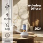 Waterless Rechargeable Scent Diffuser – Hotel Collection Diffuser Set with 6 Hotel Essential Oils – Two Intensity Modes – Home & Office Fragrance Machine - Image 6