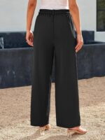 LILLUSORY Wide Leg Dress Pants Women's High Waisted Dressy Trousers - Image 6