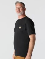 Carhartt Men's Loose Fit Heavyweight Short-Sleeve Pocket T-Shirt (Also Available in Big & Tall) - Image 7