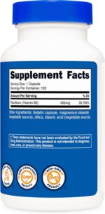 Nutricost Vitamin B2 (Riboflavin) 400mg, 120 Capsules - Gluten Free, Non-GMO - Image 6