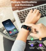 Smart Watch Fitness Tracker with Sleep Monitor Step Calorie Counter Pedometer IP68 Waterproof - Image 7