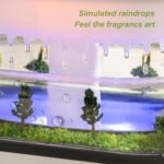 Rain Diffuser 250ML Essential Oil Diffuser, Cloud Humidifier Rain Water Drip Humidifier with Drip Music Micro Landscape Ultrasonic Diffuser for Bedroom (White) - Image 3
