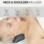 Neck Stretcher & Posture Corrector for Women and Men, Cervical Traction for Spine Alignment, Adjustable Upper Back Brace & Elastic Support for Shoulder Back Pain Relief (Black) - Image 5
