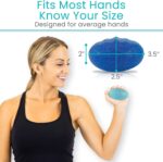 Vive Squeeze Balls for Hand Therapy Set (4 Pack) - Grip Strengthener Occupational Exercise Equipment for Arthitis, Parkinsons, Stroke, Carpal Tunnel Recovery - Stress Relief Massage Putty Finger Toy - Image 8