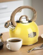 Stovetop Tea Kettle, 2.1 Quart Stove Top Whistling Tea Kettles,Water Teapot Induction Tea Kettle with Food Grade Stainless Steel and Silicone Anti-Hot Handle, Suitable for All Heat Sources - Image 8
