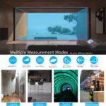 Laser Measure Device, MiLESEEY 229ft Digital Laser Tape Measure with Upgrade Electronic Angle Sensor, 2mm Accuracy, Area Measurement,Volume and Pythagoras, 2" LCD Backlit,Mute, Battery Included - Image 7