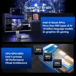GEEKOM GT1 Mega AI Mini PC, with Intel 14th Gen Core Ultra 9 185H | 32GB DDR5 1TB NVMe SSD | Intel Arc Graphics | Dual 2.5G LAN & WiFi 7 | 8K Quad Display | Windows 11 Pro | 3-Year Warranty | SD Solt - Image 10