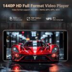 128GB MP3 Player with Bluetooth and WiFi, Android 13.0, 5.5" HD Touchscreen, 13MP Camera, Preloaded Spotify, Pandora, 1TB Expandable & Parental Controls Black - Image 7