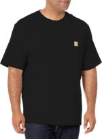 Carhartt Men's Loose Fit Heavyweight Short-Sleeve Pocket T-Shirt (Also Available in Big & Tall) - Image 2