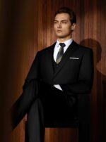 WULFUL Men’s Slim Fit Suit One Button 3-Piece Blazer Dress Business Wedding Party Jacket Vest & Pant - Image 9