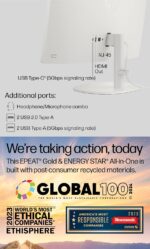 HP All-in-One Desktop PC| 12GB RAM| 1TB PCIe SSD| 22" Full HD Display, Anti-Glare| Intel Dual-core Processor| KB&Mouse| HDMI, USB-C, Wi-Fi 6| Windows 11 | Cashmere White| for Business & Personal Use - Image 6