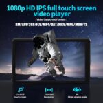 MP3 Player 64GB with Bluetooth and WiFi, HiFi Lossless Sound 5” 1080P Full Touch Screen HD Video MP4 Player with Spotify, Pandora, Amazon Music, Support Download Android APP, Up to 512GB, Black - Image 6